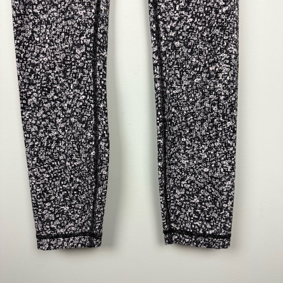Lululemon Wunder Under Leggings Daisy Dust Alpine Size 6 - Picture 5 of 8